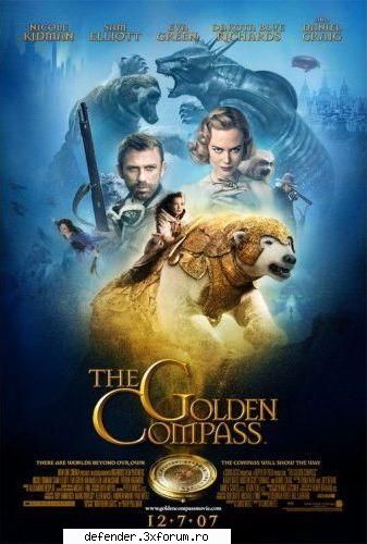 The Golden Compass 2007 DVDScr xVID - In a parallel universe, young Lyra Belacqua - Filme